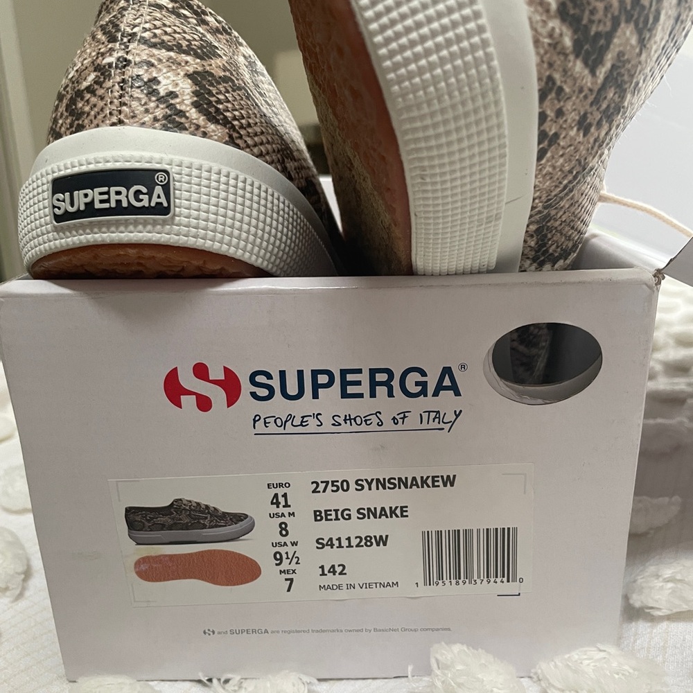 SuperGA trainers, tennis shoes, sneakers, US size 9.5